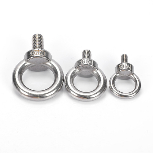 Factory Direct Lifting Eyebolts Extended Screw Lifting Wire M6 Lifting Eyes M12 Ring Screws M20