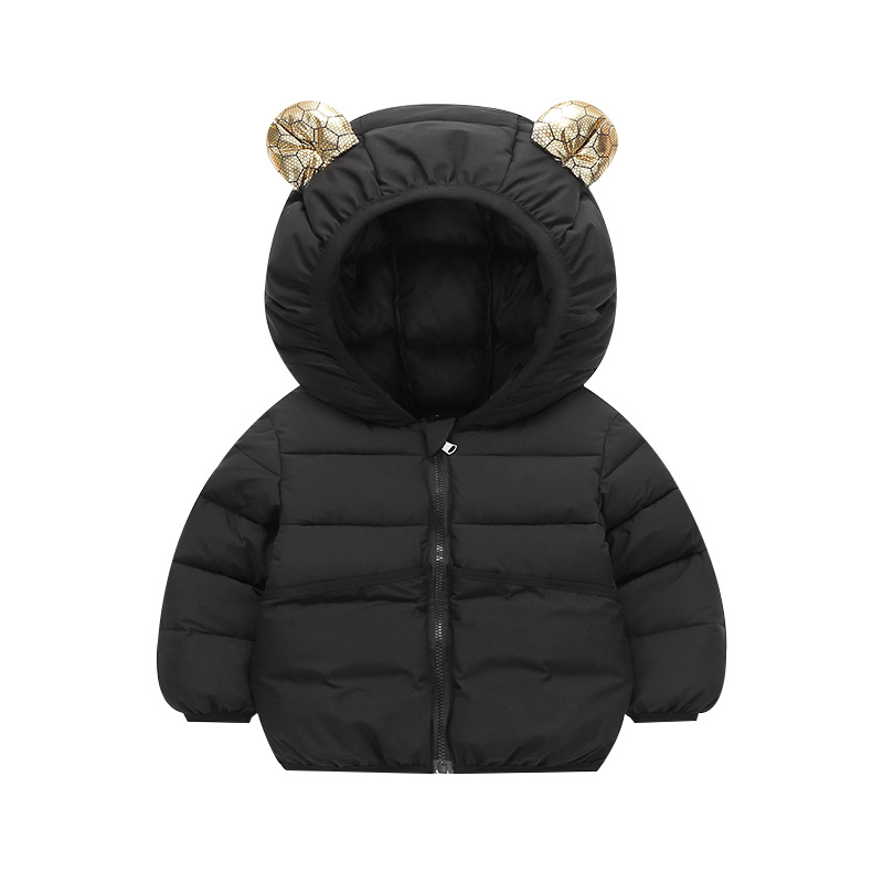 856 nuevo oro negro ropa de algodón para niños niños abrigos gruesos ropa de algodón caliente de grafeno para niños y niñas image 7