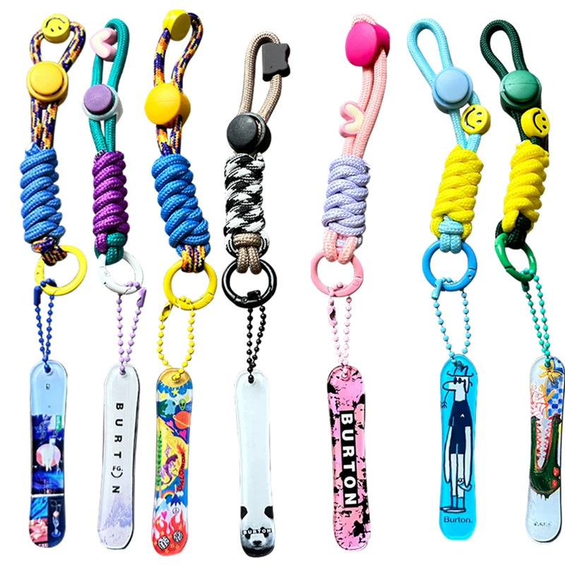 Мужские и женские сноубордисты шпон брелок для сноубординга лыжи декоративные ремни