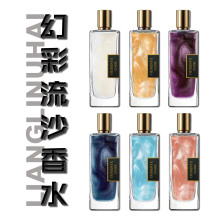 鎏金香水 幻彩流沙香水蓝风铃鎏金香水淡香男女士批发鎏金香水