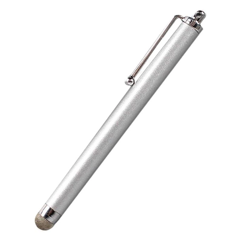 Живопись проводящая ткань голова стилус универсальная краска сенсорная ручка емкостная ручка металлический стилус для мобильного телефона оптом