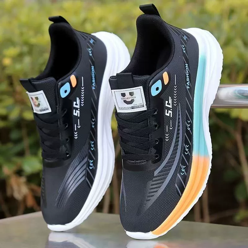 Spring and summer sports shoes mesh autumn versatile sports shoes breathable student comfortable running shoes men's shoes men's casual shoes