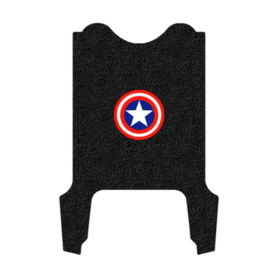 Electric vehicle foot mat Pads, Electric Vehicle Foot Pads - xindazhou-miku-foot-pads-shield-style-comes-with-velcro