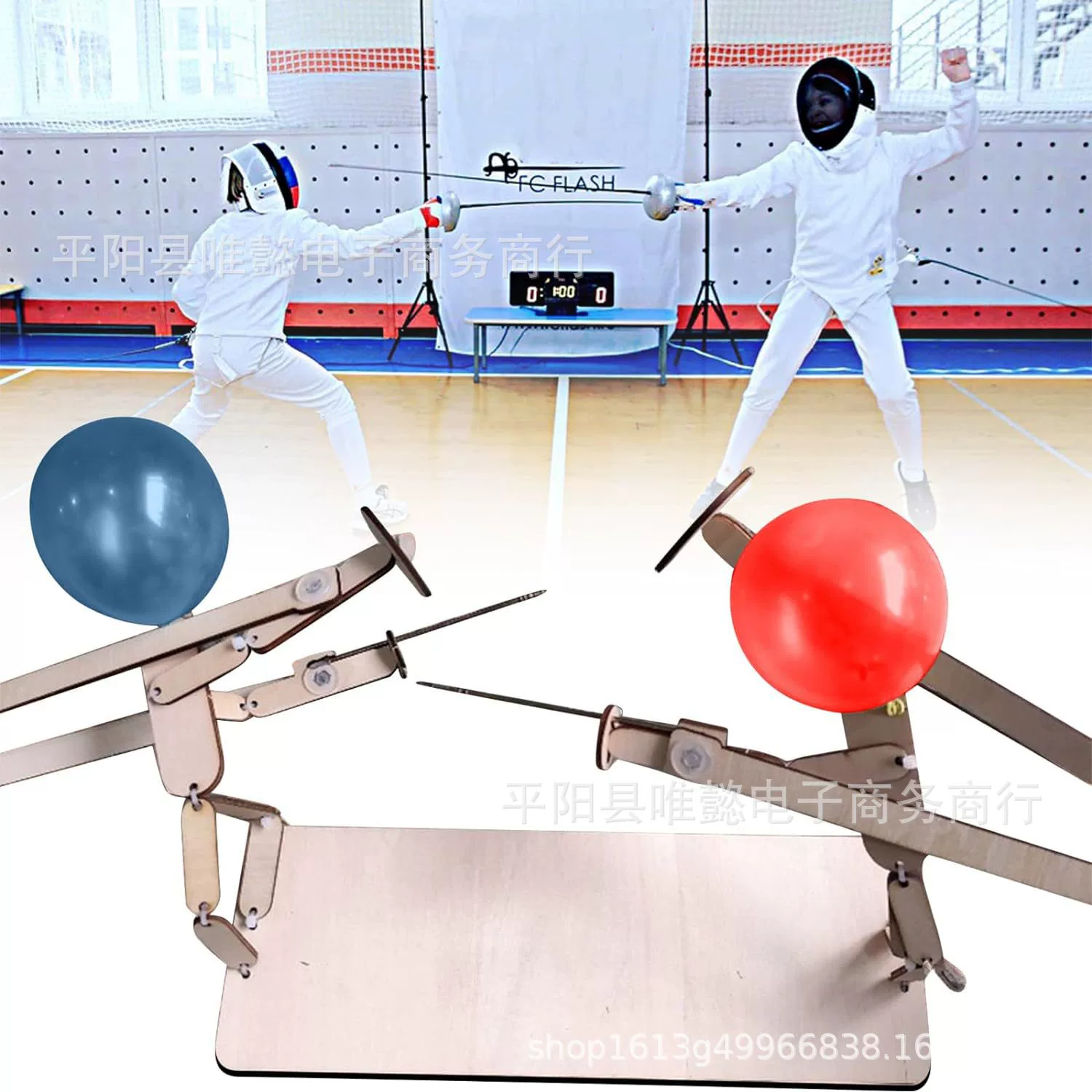 Деревянная Интерактивная деревянная кукла ручной работы бамбуковый шарнирный шар Двойная многоместная Боевая игрушка голова