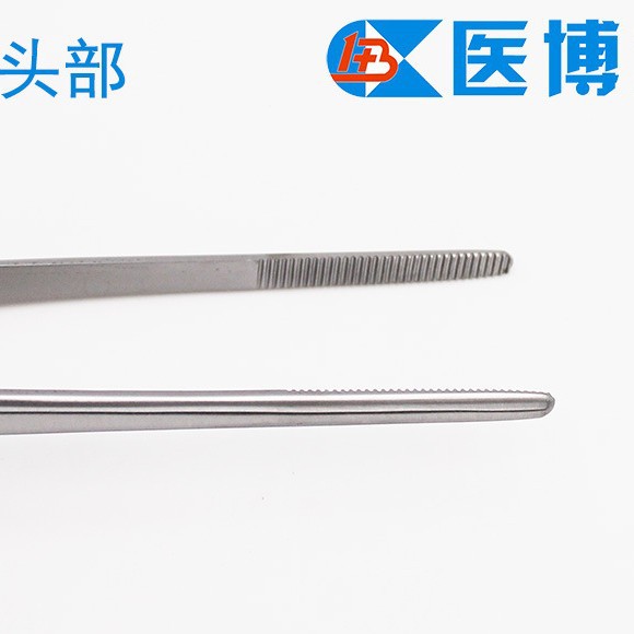 上海金粒医博尔眼科专用10CM眼科镊直头弯头有齿镊无齿镊现货