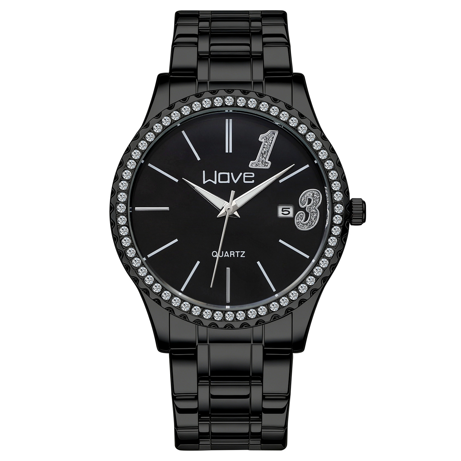 Herr- och damklocka med quartzverk och lysande urtavla_voghion.com