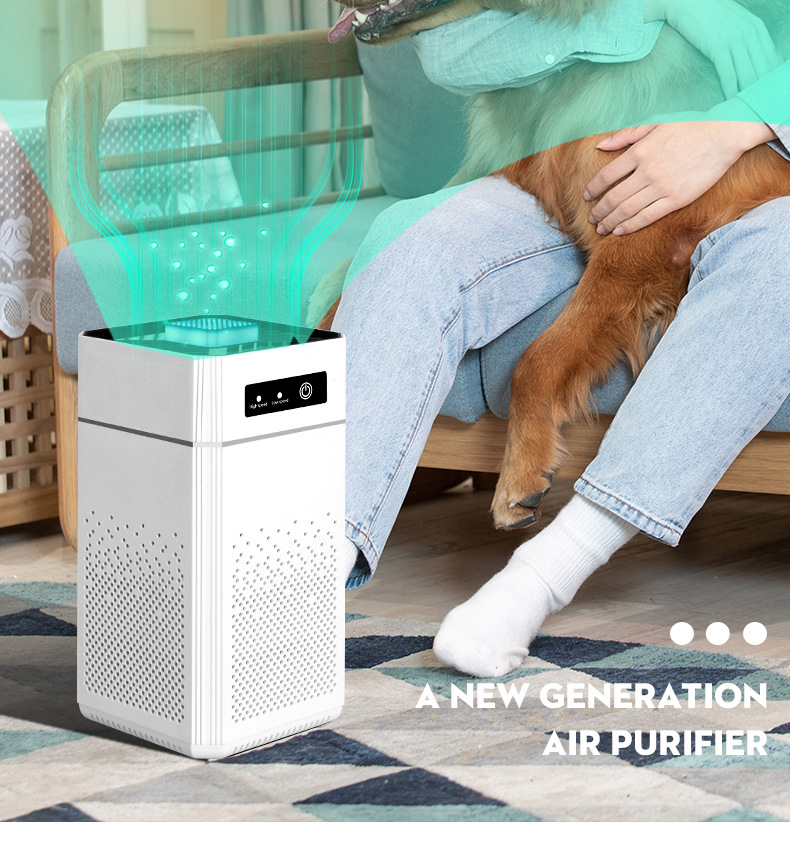 Car Air Purifier New Car Interior Wireless Car Air Purifier Removes Formaldehyde, Removes Smoke and Eliminates Odors