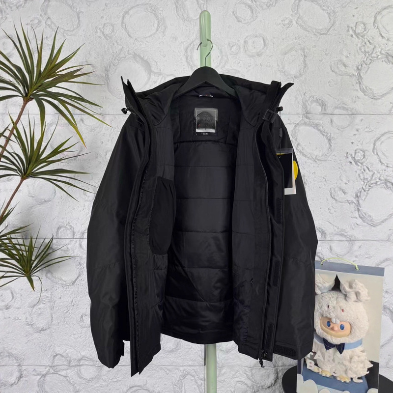 High-Quality North Face 25Ss Autumn and Winter Three-In-One 0.05kg Piece Hooded down Jacket with 80% White Duck down and Multiple Wearing Styles