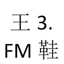 王3.FM鞋