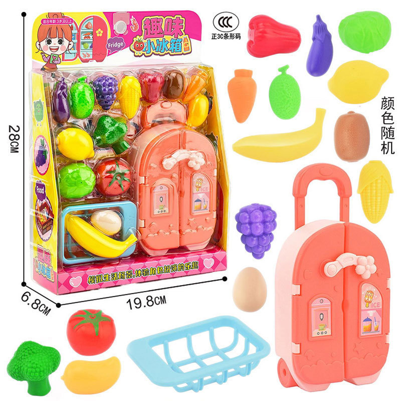 Juguetes para niños al por mayor, un conjunto completo de puestos de mercado nocturno, supermercado, suministro de juegos de simulación de edad.