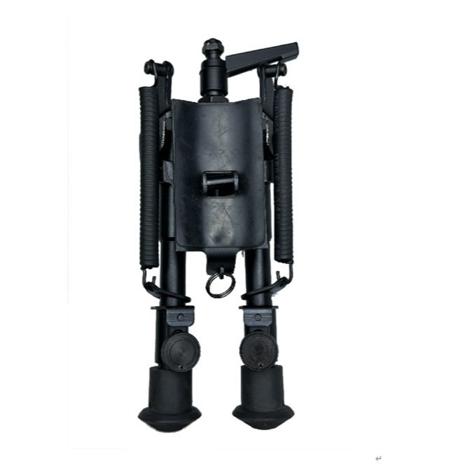 6寸摆头带扳手拉杆式6-9源头工厂高质量可伸缩户外战术两脚架