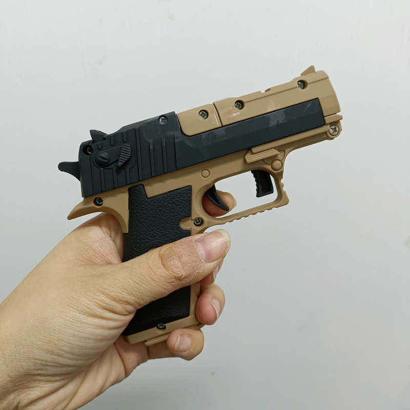 New Children's Glock Simulation Shell Ejection Soft Bullet Pistol Desert Eagle Boys Toy Gun Model_voghion.com