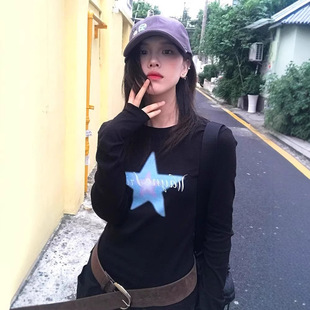 ��ʽ�͹�����ӡ���L��T��Ů�ﶬ������chic����A�I��ɫ�̿�����