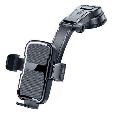 Cross-Border Car Mobile Phone Holder, Car Dashboard Mount, Multifunctional Foldable Rotating Navigation Support Stand (Car phone holder) - vacuum-adsorption-is-not-afraid-of-high-temperatures-black-nano-suction-cup