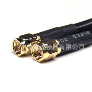 SMA���Ĺ��^ֱʽ�DSMA���^ֱʽ��RG223 RG58�Ӿ�10cm