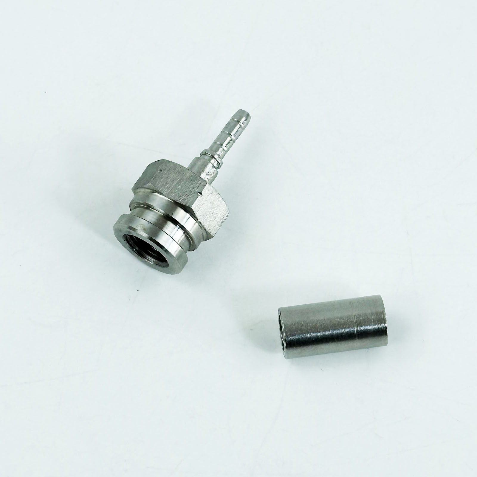 M10/0 Degree Stainless Steel Brake Hose Joint Brake Steel Hose Joint Brake Hose Stainless Steel Inner Wire Joint