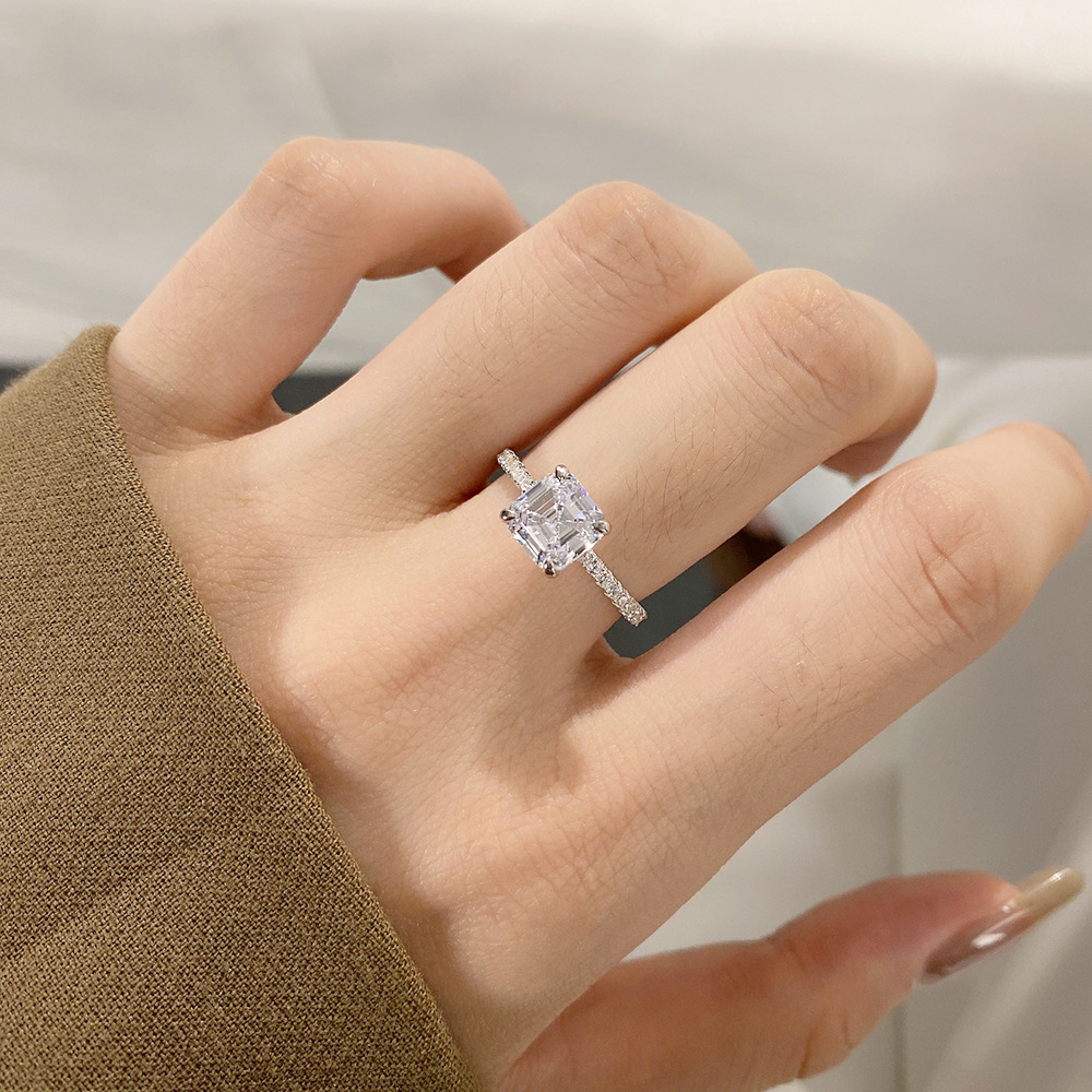 6g Weight Rings Classification 1 Piece Quantity Daily Occasion 925 Sterling Silver Material Geometric Pattern Women'S Gender Plating Design Retro Style 925 Sterling Silver Geometric Rings 13
