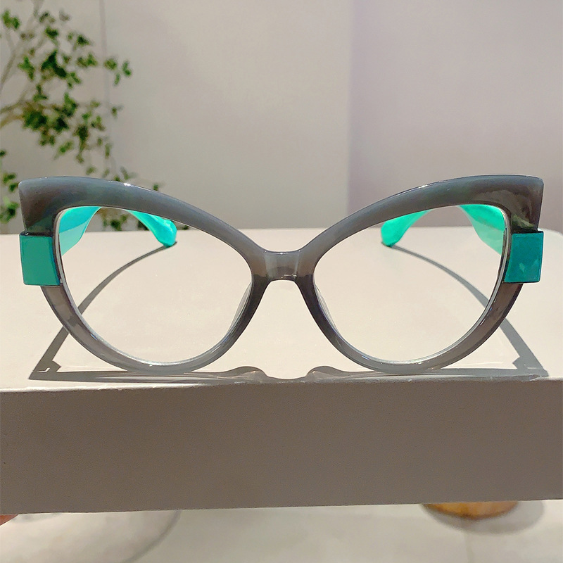 90g Weight Full Frame Glasses Structure Glasses Classification PC Lens Material Butterfly Frame Glasses Style Casual, Holiday Occasion Geometric Pattern All Seasons Season Women's Gender Elegant, Simple Style Style Elegant Simple Style Geometric PC Butterfly Frame Full Frame Optical Glasses 7