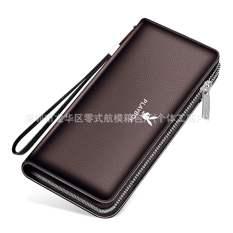 Cartera con estampado de cocodrilo Cartera para hombre Nuevo clip de dinero duradero Estilo corto Moda negocios Cartera de múltiples tarjetas Clásico