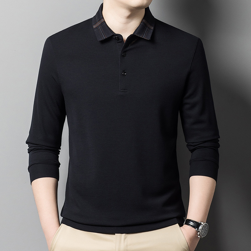 Men's woolen base body-friendly long-sleeve