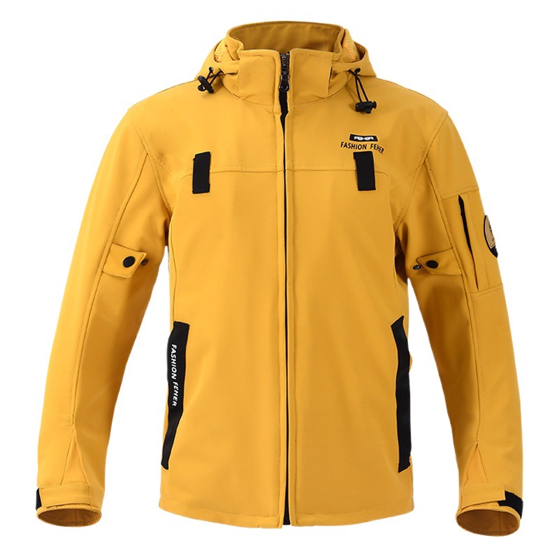 Feher Motorcycle Riding Clothing for All Seasons, Men's and Women's Three-In-One Commuter Jacket, Warm and Windproof Motorcycle Jacket