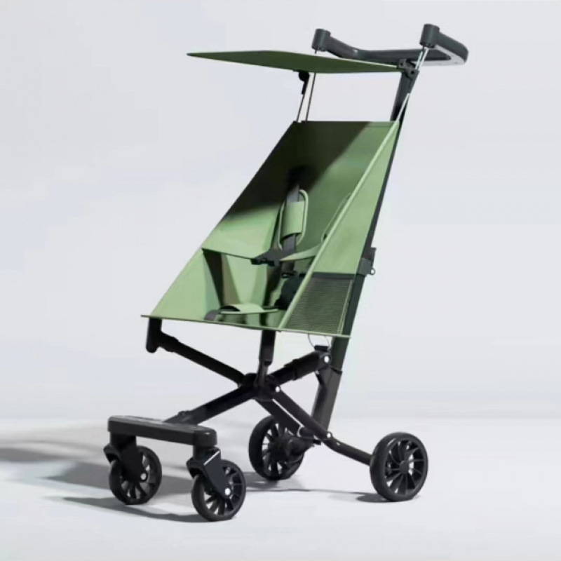 올 알루미늄 그린 + 퍼프 + 안전벨트