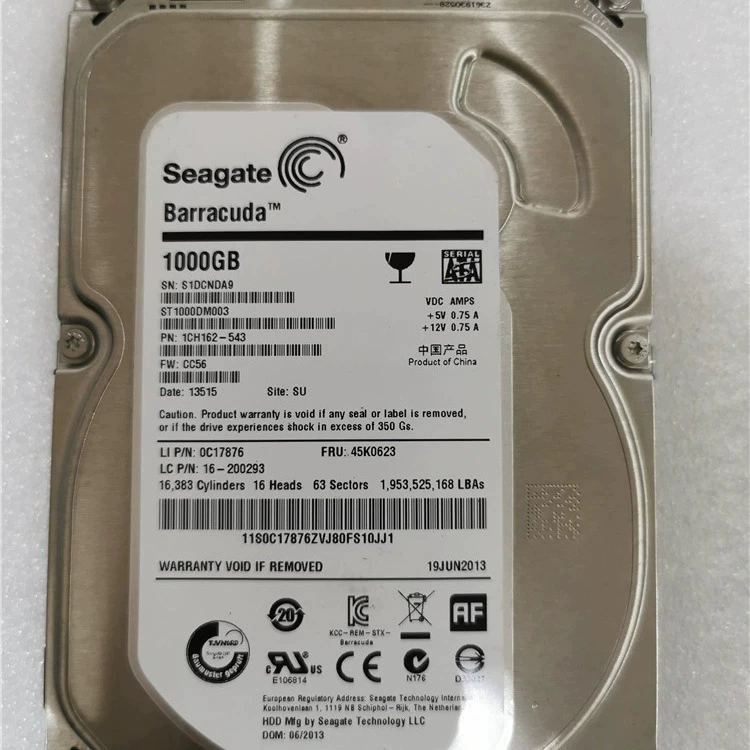 ST1000DM003 1Т настольный жесткий диск, мониторинговый/сервисный диск ST1000DM010