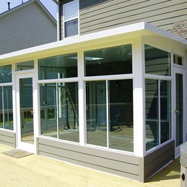 阳光房;推拉门;平开窗