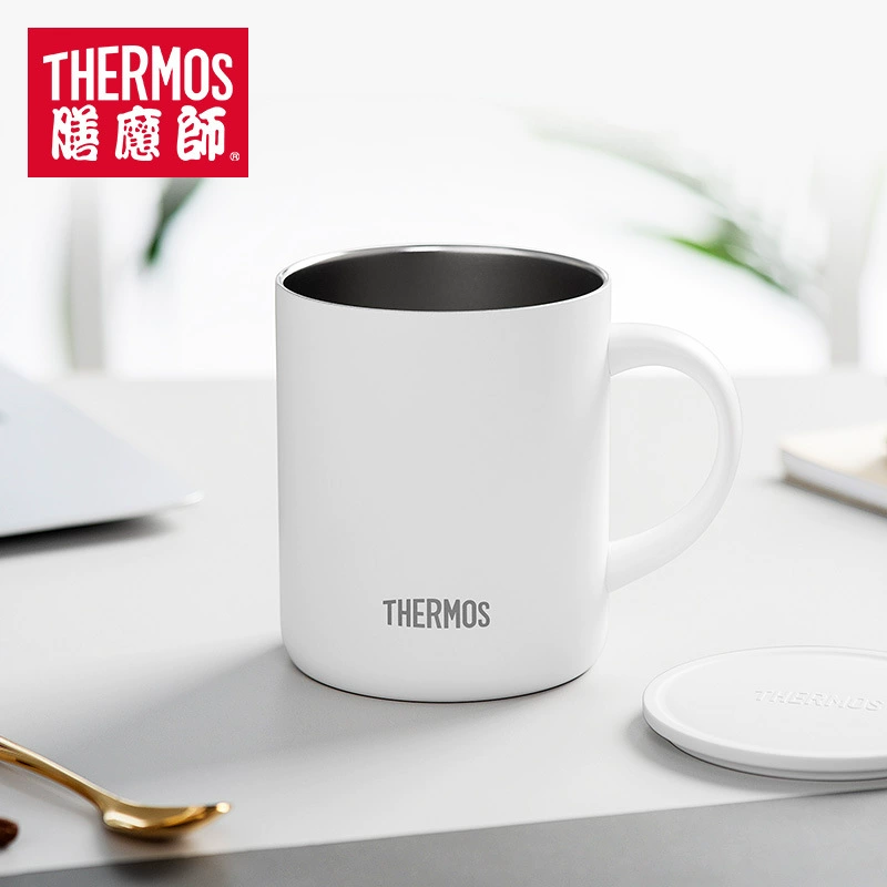 ТермопCup из нержавеющей стали с крышкой для чая кофе молочная чашка офисная кружка JDG-350_351