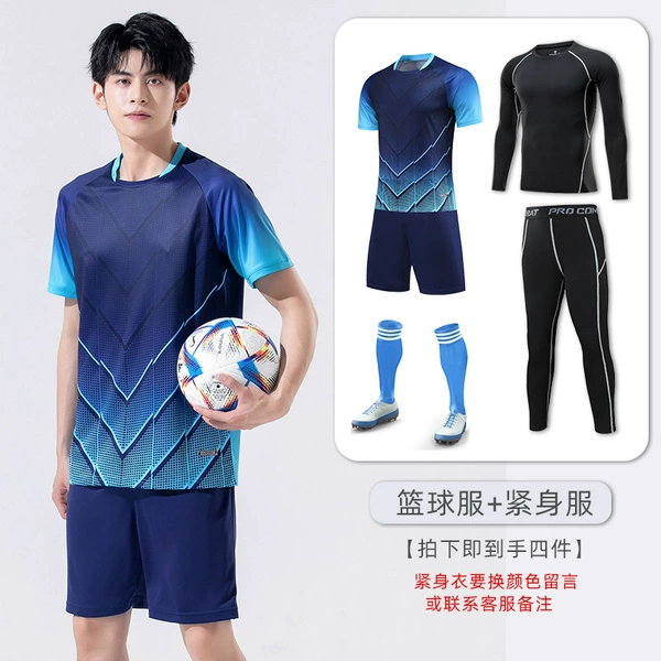 5032-Royal Blue [Four-piece Set]