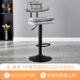 Light gray reinforced model [high black feet] three-stage air rod
