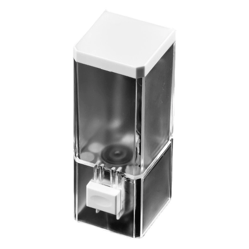 Бытовой прозрачный настенный ручной дозатор мыла для ванной комнаты отеля с одной головкой дезинфицирующее средство для рук дозатор мыла