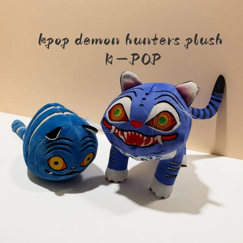 新品kpop demon hunters plush K-POP猎魔女团老虎毛绒玩偶公仔|undefined