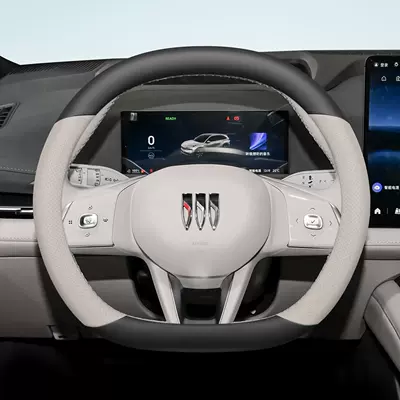 Turbo Version Anti-Sweat and Sweat-Absorbent – Steering wheel cover - nappa-leather-texture-black-yunshang-yami-double-d-disk-ultra-thin-model