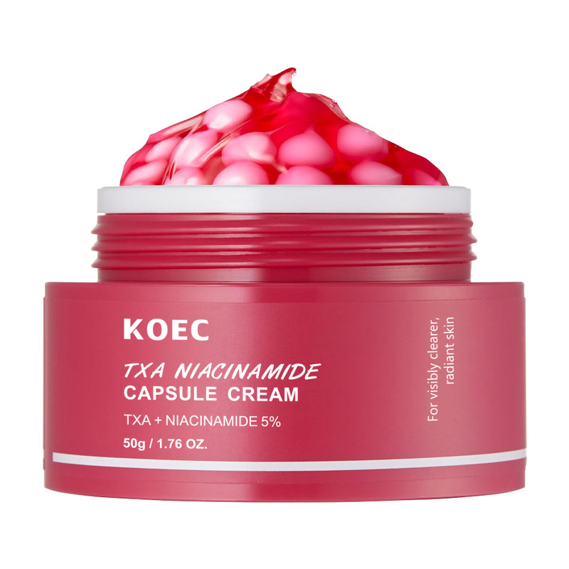 KOEC ナイアシンアミド TXA カプセル充填クリーム スプーン付き保湿保湿クリームクロスボーダーホットスタイル卸売 Amazon|undefined