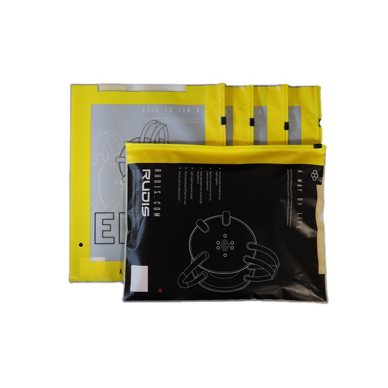 Bolsas con cierre de cremallera PE transparentes, embalaje para ropa, calcetines o mascarillas, personalización disponible