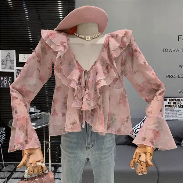 Fuchsia cardigan, wide color palette