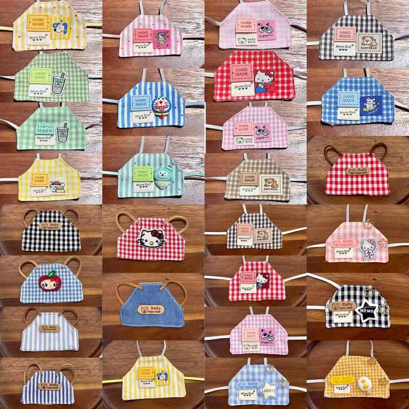 New Product Bib Collection 10cm Cotton Dolls 15cm Self-Deprecating Bear Kt Boss Dog Bibs Wholesale from Manufacturer