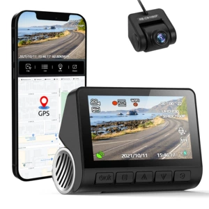 Регистратор вождения Novatek V55 HD 4K с Wi-Fi и GPS, оптимизированная модель A800S 70mai