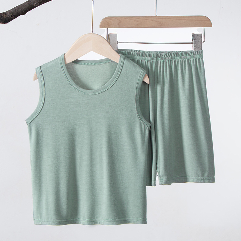 Vest, green set