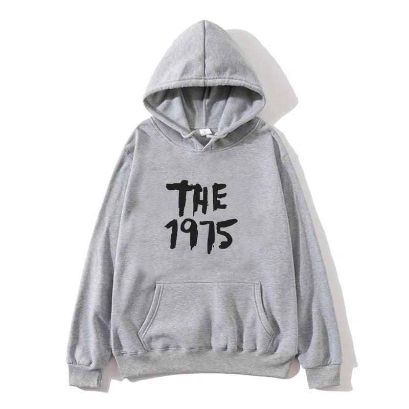 The 1975 Hoodies Boys Fashion Hooded Grunge Sweatshirt Autum