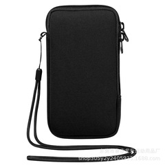 メーカー ダイビング素材 携帯電話収納袋 スクエア Apple データケーブル ヘッドフォンバッグ ジッパー Bluetooth ヘッドセット保護カバー