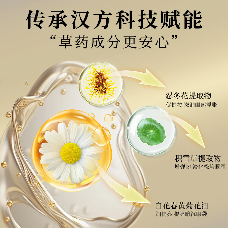 Su Xiuchen のハーブ抗シワ引き締めアイ クリームは、小じわを軽減し、くすみを改善し、目の周りのクマと袋を改善します。|undefined