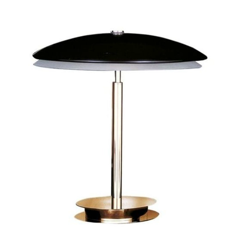 Design lantern for bed, black table lamp, light luxury style