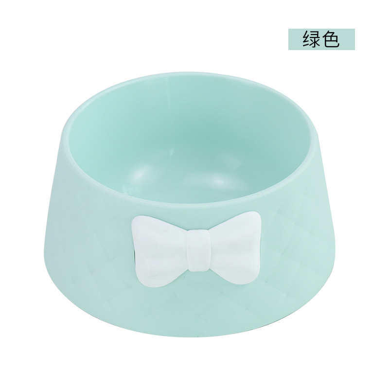 Suministros para mascotas amazon nuevo arco redondo gato tazón beber y alimentar mascotas tazón resistente a la caída durable perro tazón