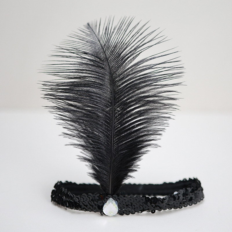 Plumas negras al por mayor diy materiales hechos a mano bolsas accesorios accesorios para niños jardín de infantes creativo curso de arte