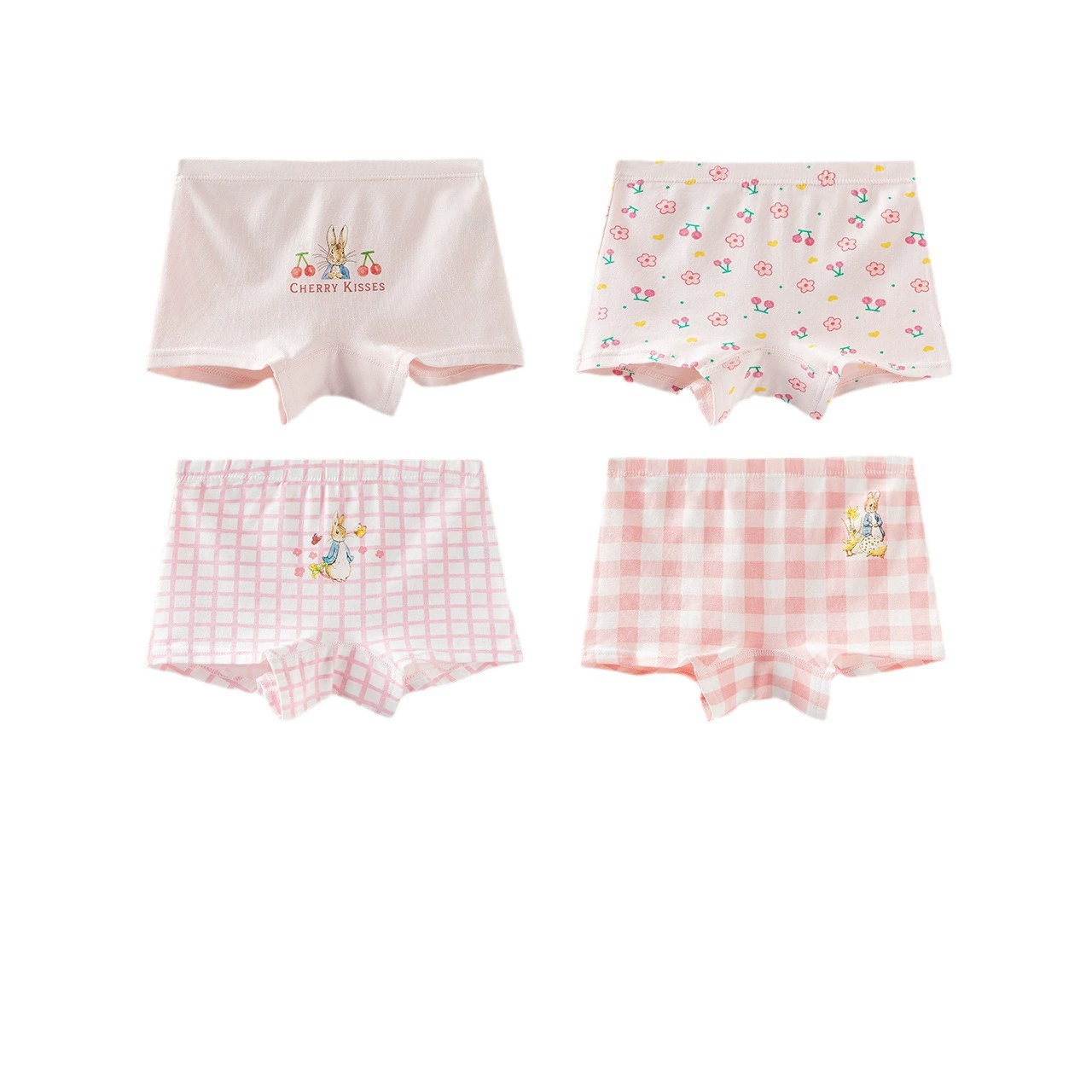 Kids breathable cute shorts/underwear, comfortable elastic waist, sizes M–XXXL, lightweight
