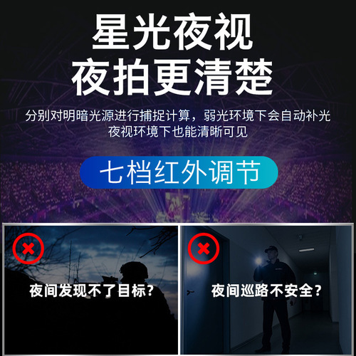 夜视仪户外高清手持拍照单兵夜间红外线全黑望远镜无光夜视成像仪