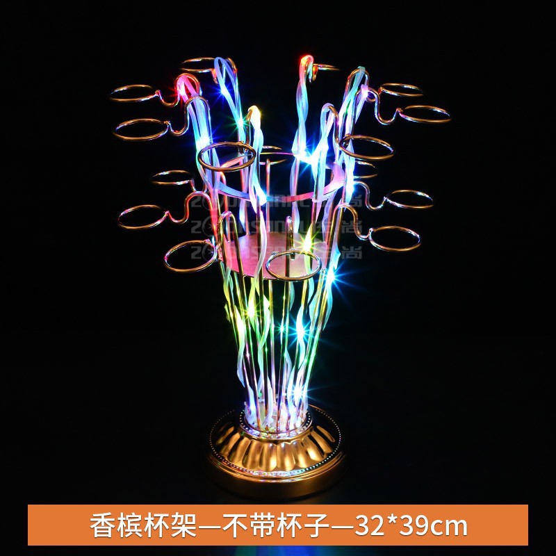 Portavasos de champán-sin taza