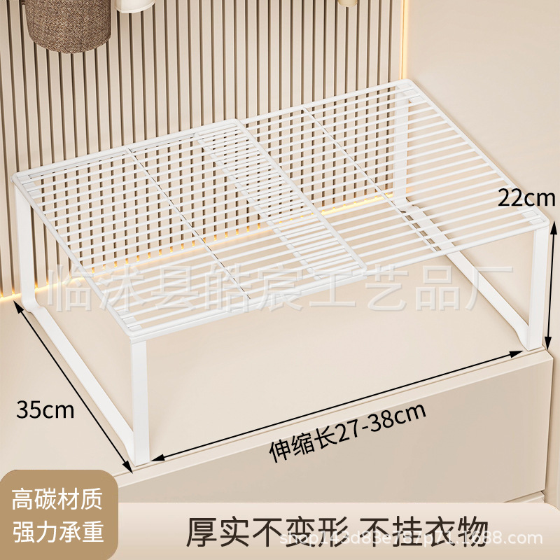 Armario, partición en capas, almacenamiento de artefactos, armario, estante retráctil en el armario